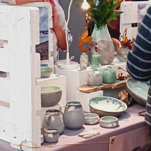 Promo image for the Crafters art and design fair in Kelso