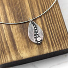 Maggie Read Jewellery Earrings Fine silver Riverbed Silver Earrings and Necklace Set