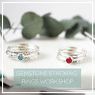 Maggie Read Jewellery Jewellery Class Gemstone Stacking Rings Workshop