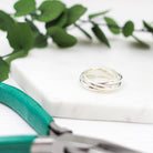 Maggie Read Jewellery Jewellery Class Silver Interlocking Russian Ring Workshop