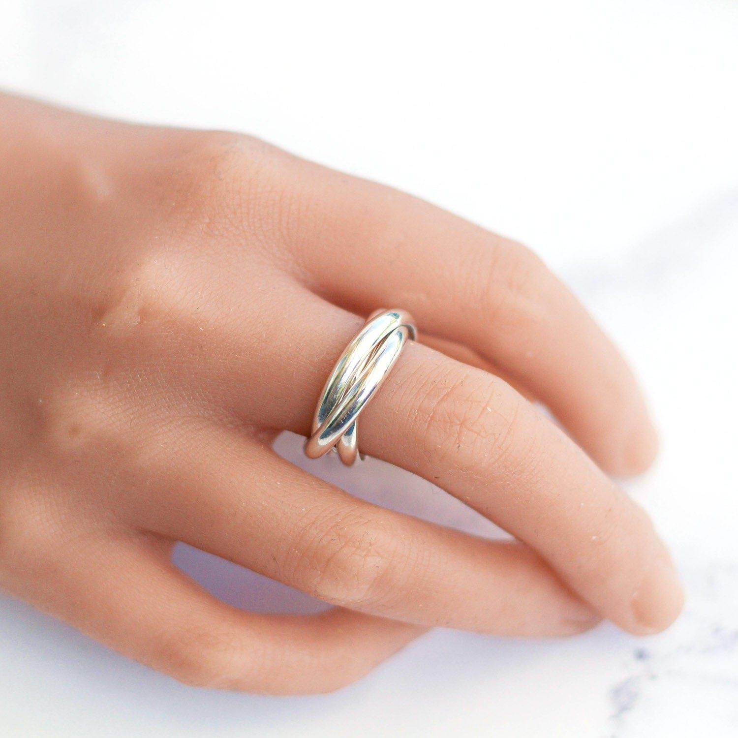 Maggie Read Jewellery Jewellery Class Silver Interlocking Russian Ring Workshop