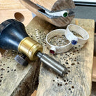 Maggie Read Jewellery Jewellery Class Textured Gemstone Ring Workshop