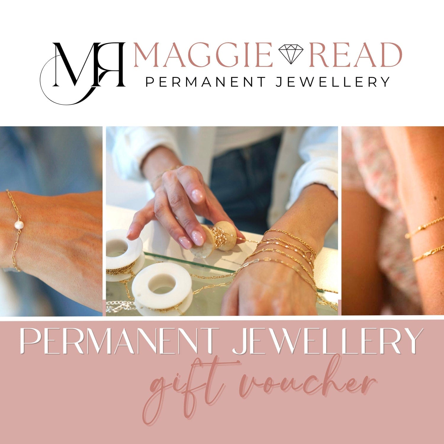 Maggie Read Jewellery Permanent Jewellery Gift Voucher (postal)