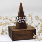 Maggie Read Jewellery Rings Sterling silver Molten Metal Silver Ring 15 (size R)