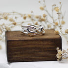 Maggie Read Jewellery Rings Sterling silver Molten Metal Silver Ring 16 (size N 1/2)