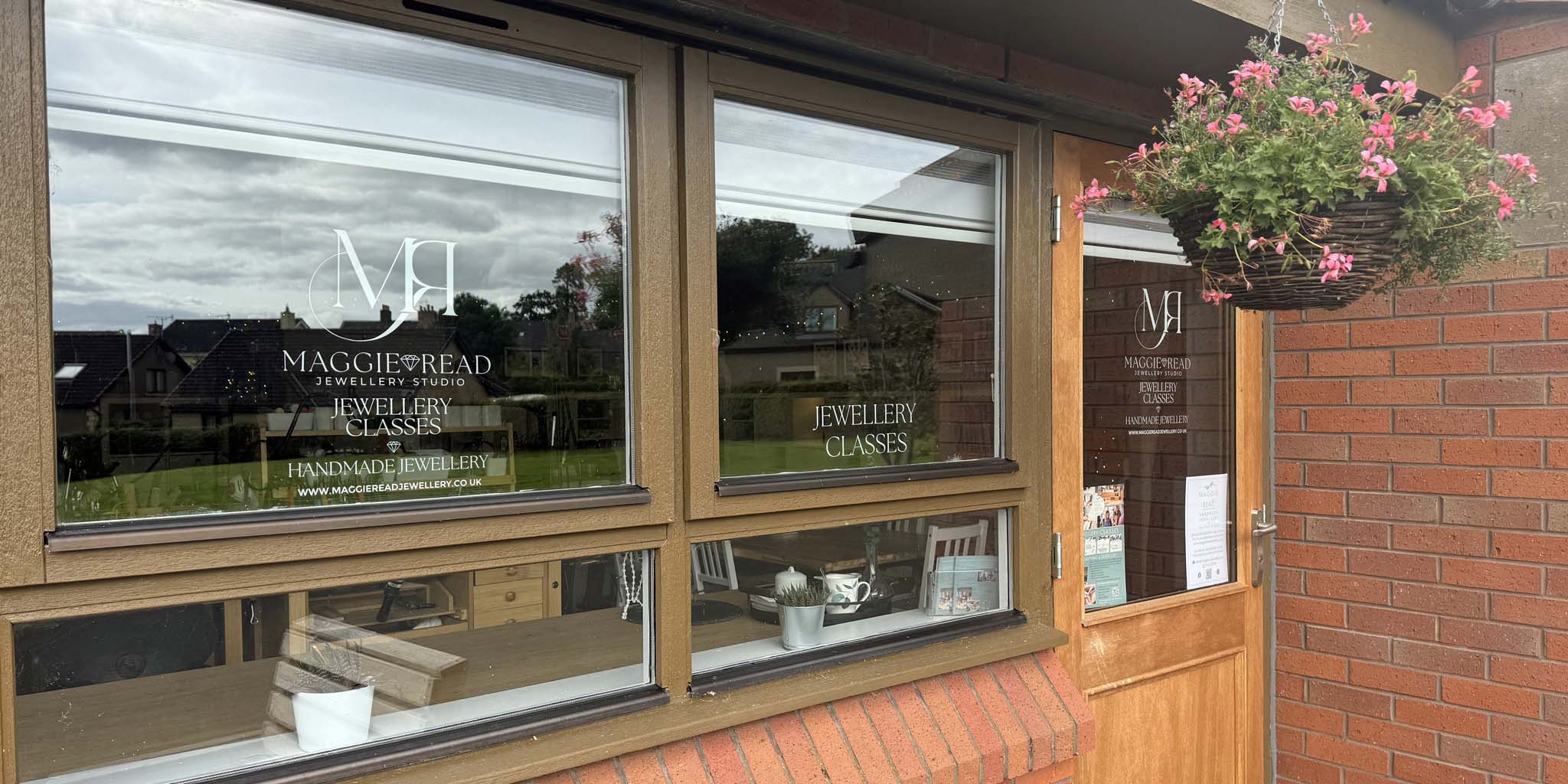 External photo of Maggie Read Jewellery Studio in north Northumberland