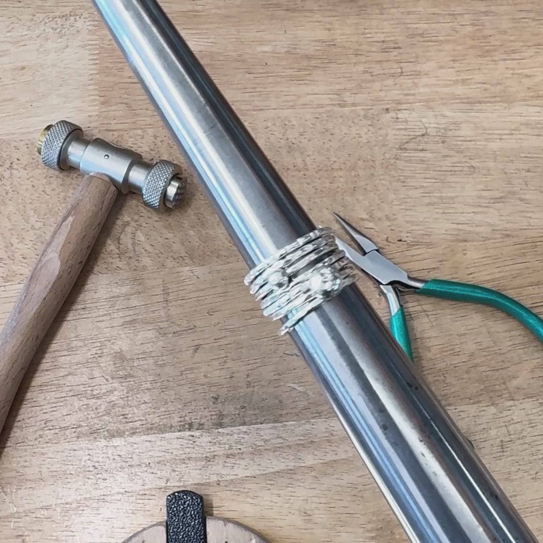 Maggie Read Jewellery Silver Stacking Rings Class Promo