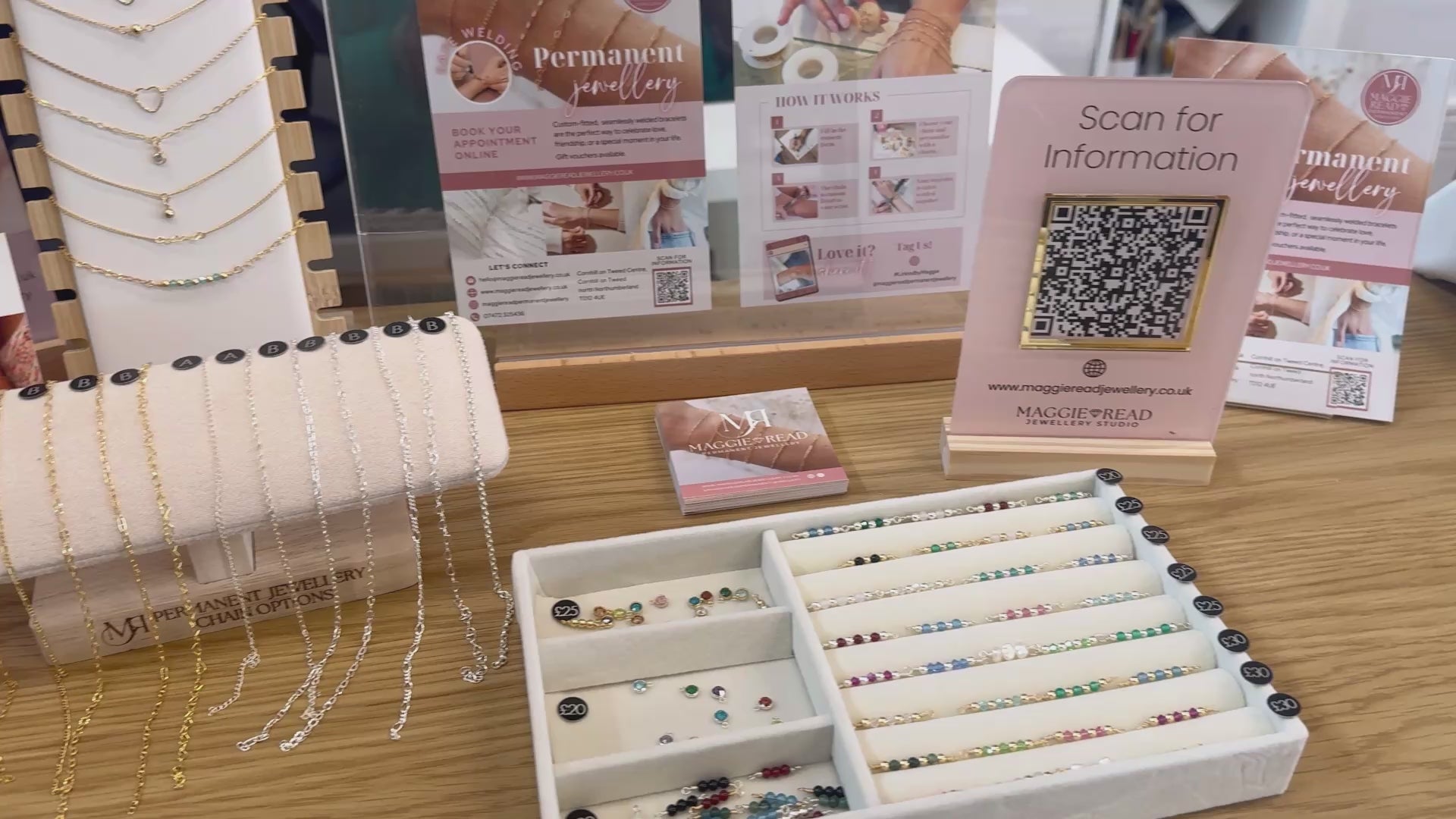 Maggie Read Jewellery permanent jewellery - the collection