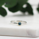 Maggie Read Jewellery Rings Sterling silver London Blue Topaz Silver & Gold Ring