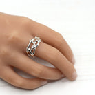 Maggie Read Jewellery Rings Sterling silver Molten Metal Silver Ring 12 (size S1/2)