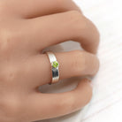Maggie Read Jewellery Rings Sterling silver Peridot Silver Ring
