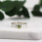 Maggie Read Jewellery Rings Sterling silver Peridot Silver Ring