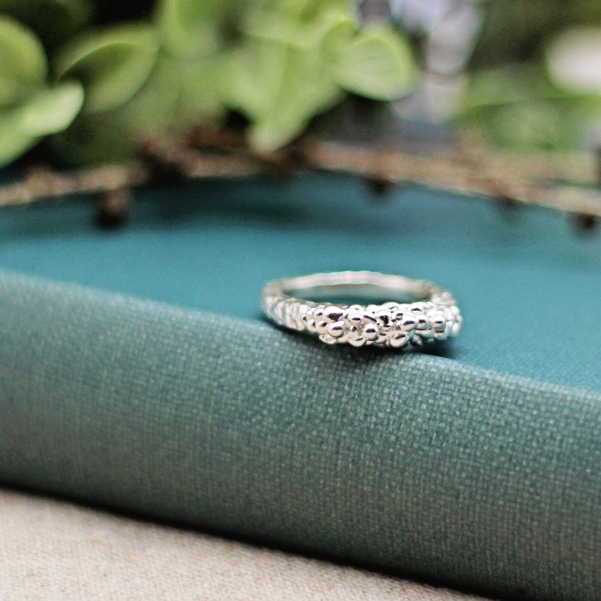 Maggie Read Jewellery Rings Woodland Silver Ring