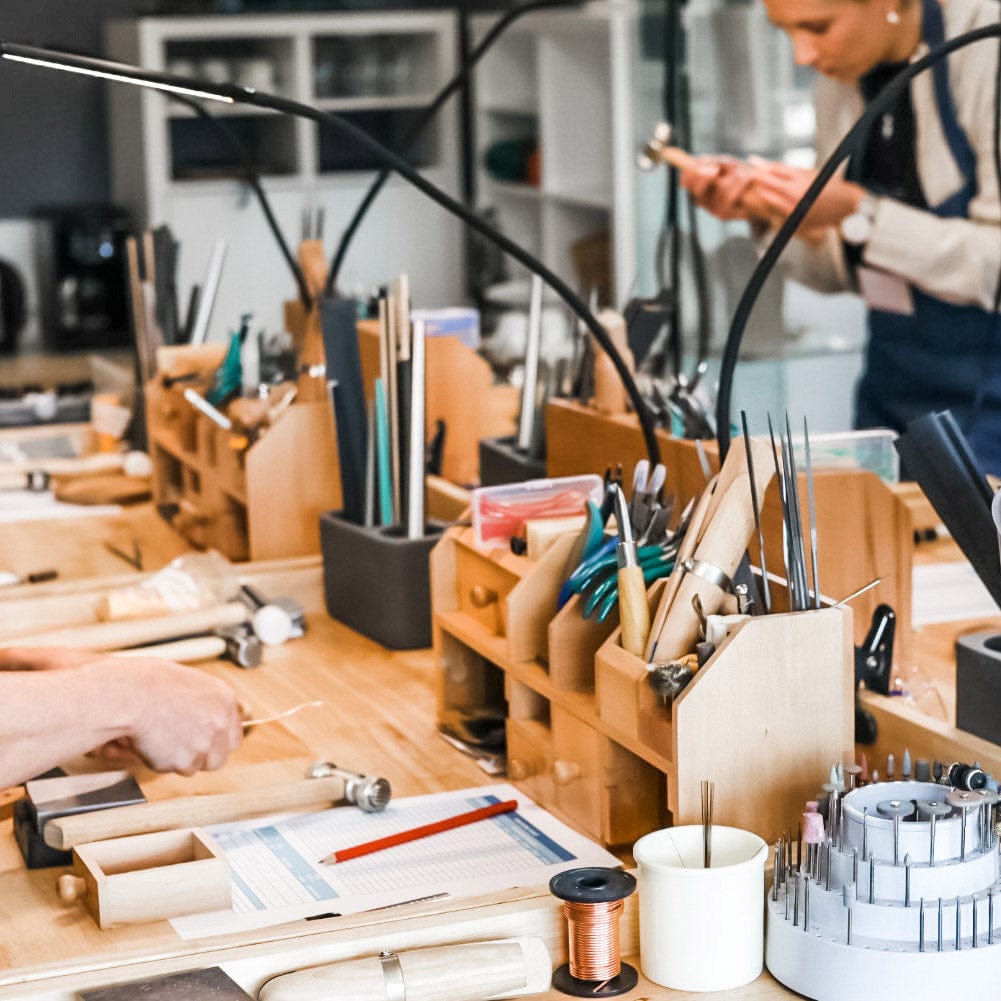 Maggie Read Jewellery Jewellery Class Private Silver Stacking Rings Workshop - NAME