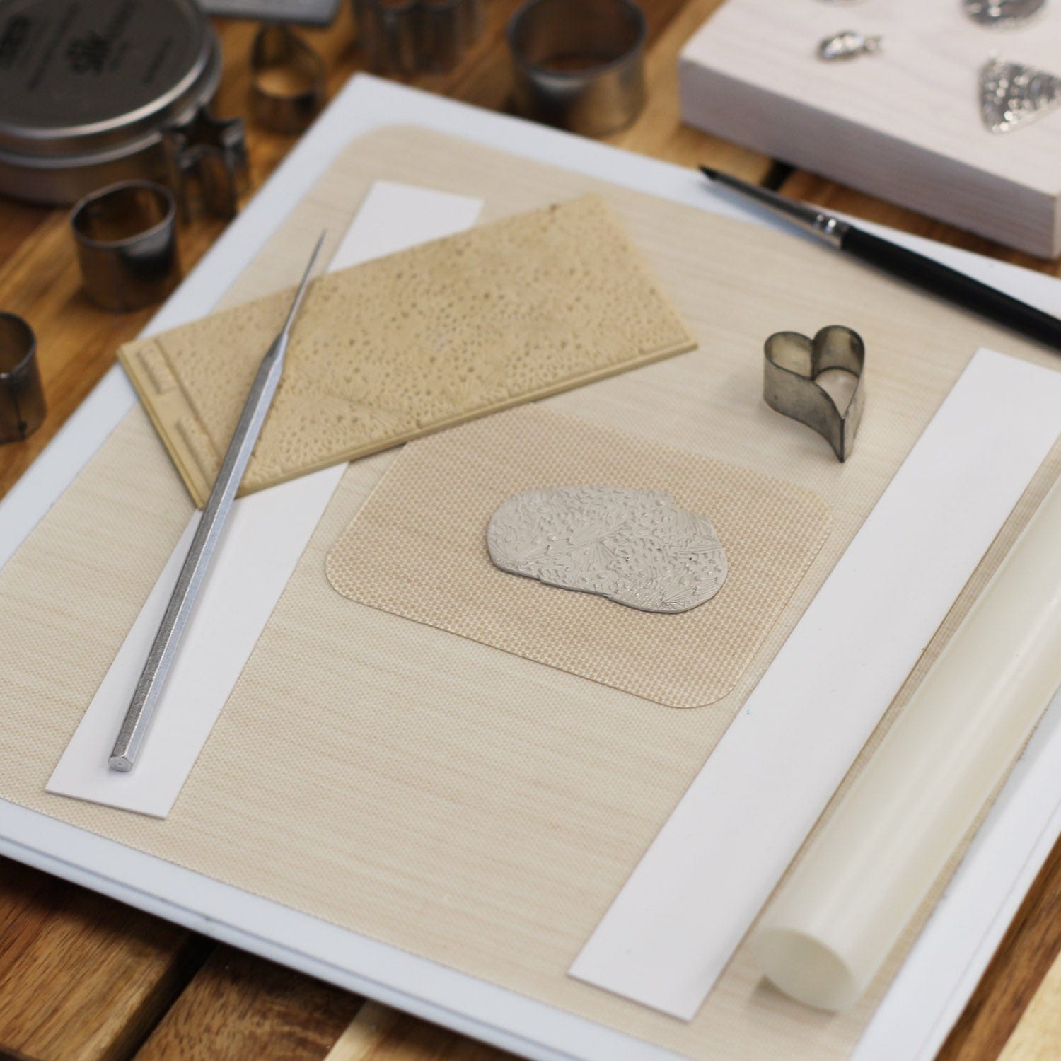 Maggie Read Jewellery Jewellery Class Silver Metal Clay Workshop