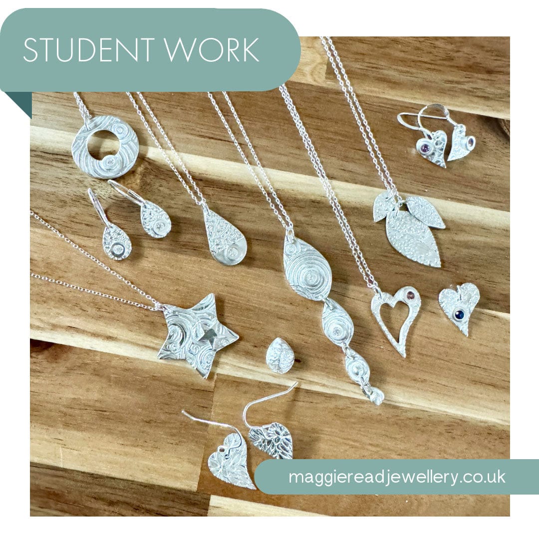 Maggie Read Jewellery Jewellery Class Silver Metal Clay Workshop