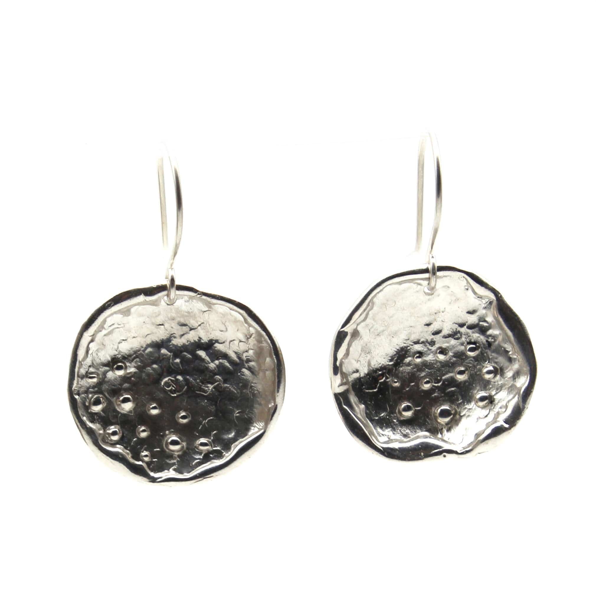 Maggie Read Jewellery Earrings Sterling silver Low Tide Silver Earrings