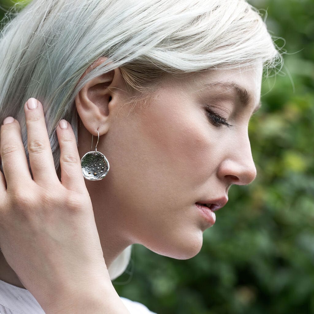 Maggie Read Jewellery Earrings Sterling silver Low Tide Silver Earrings
