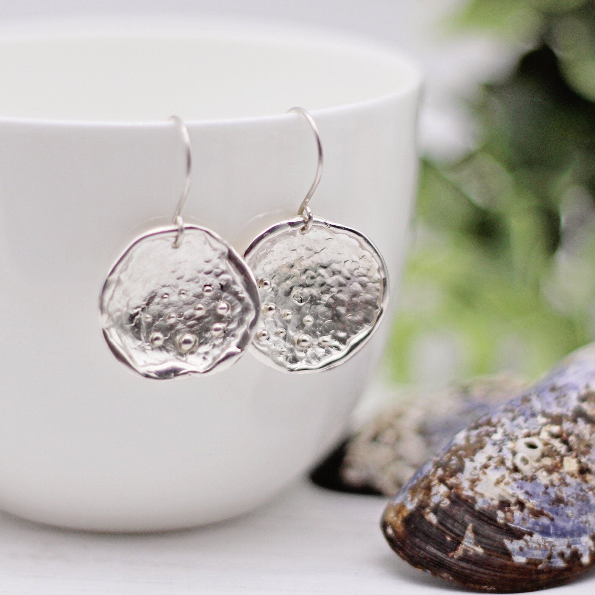 Maggie Read Jewellery Earrings Sterling silver Low Tide Silver Earrings