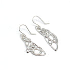 Maggie Read Jewellery Earrings Sterling silver Molten Metal Silver Abstract Earrings