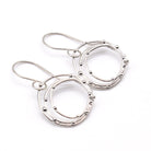 Maggie Read Jewellery Earrings Sterling silver Orbital Silver Earrings
