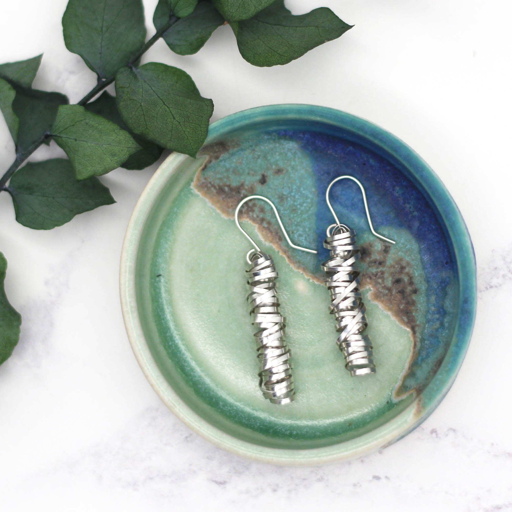 Maggie Read Jewellery Earrings Sterling silver Silver Tangle Earrings