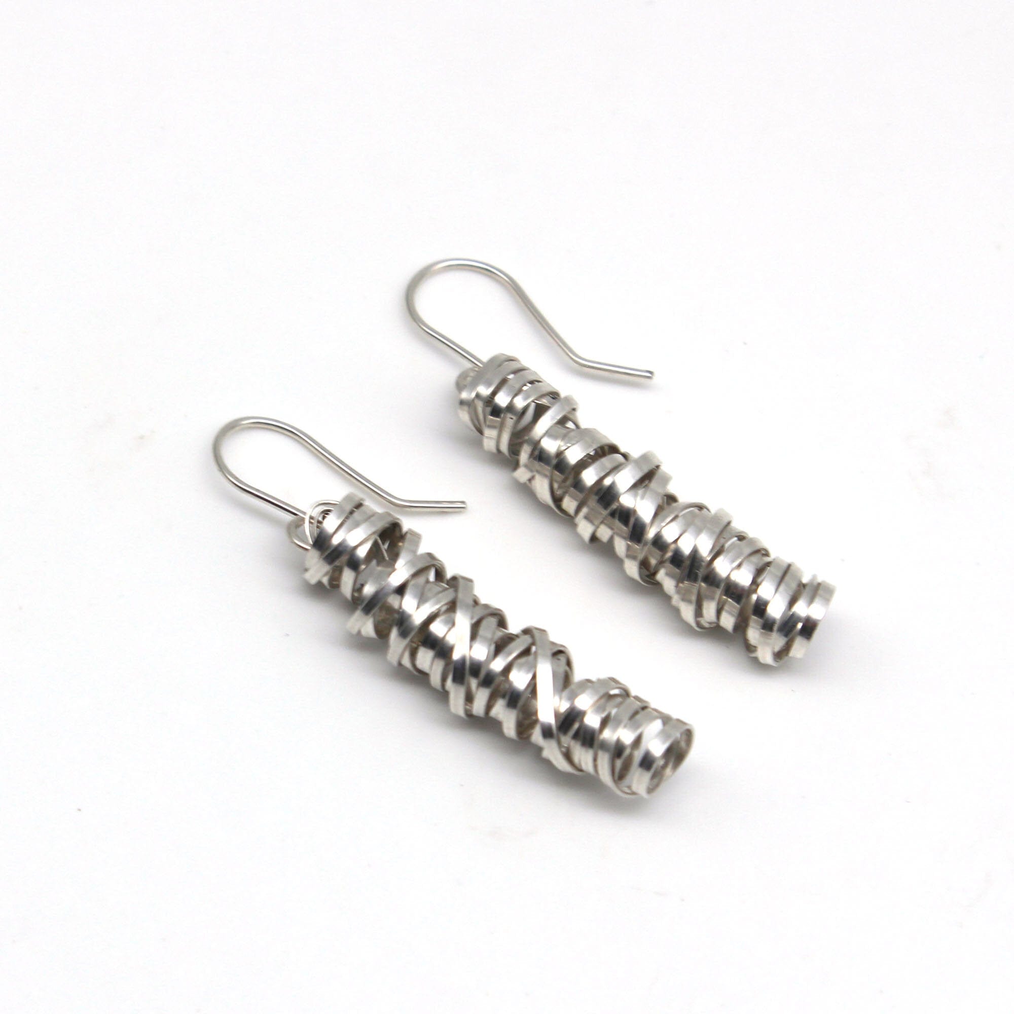 Maggie Read Jewellery Earrings Sterling silver Silver Tangle Earrings