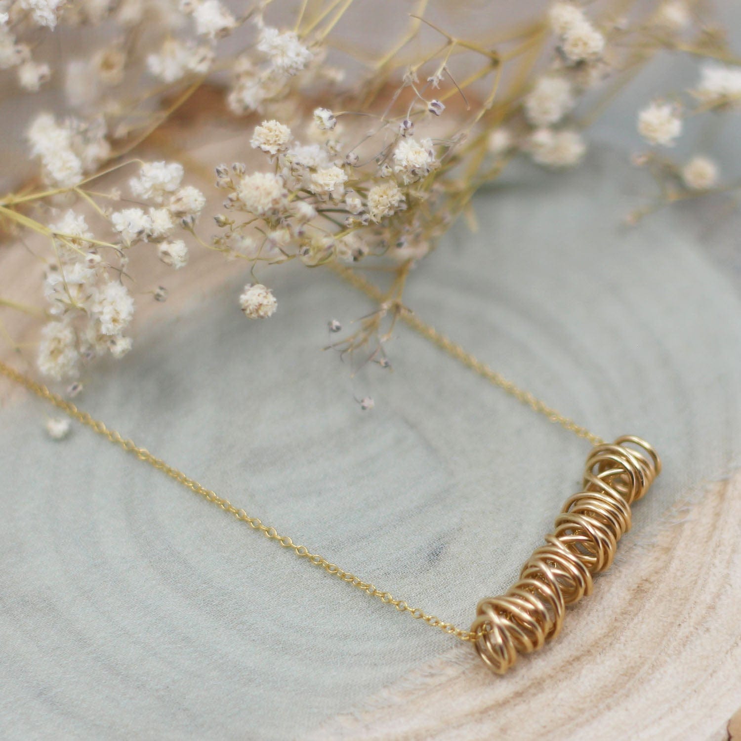 Maggie Read Jewellery Necklaces Gold Tangle Necklace