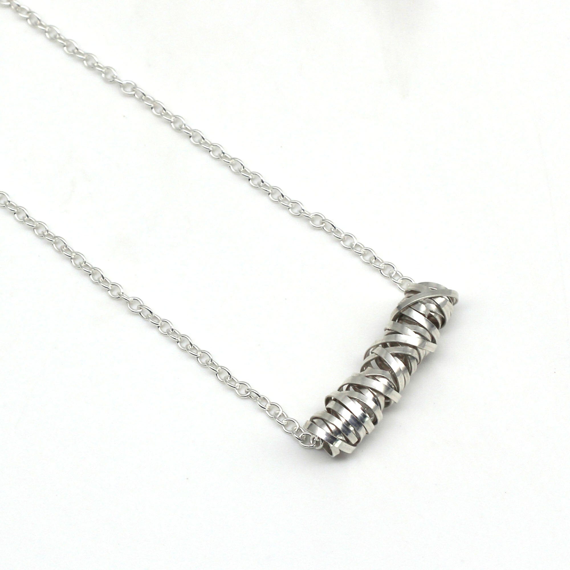 Maggie Read Jewellery Necklaces Silver Tangle Necklace