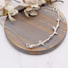 Maggie Read Jewellery Necklaces Sterling silver Larch Twig Silver Necklace