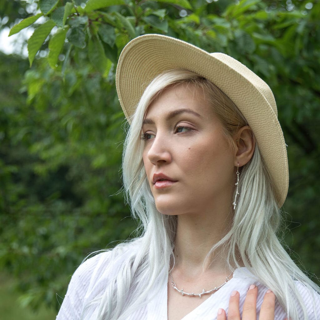 Maggie Read Jewellery Necklaces Sterling silver Larch Twig Silver Necklace
