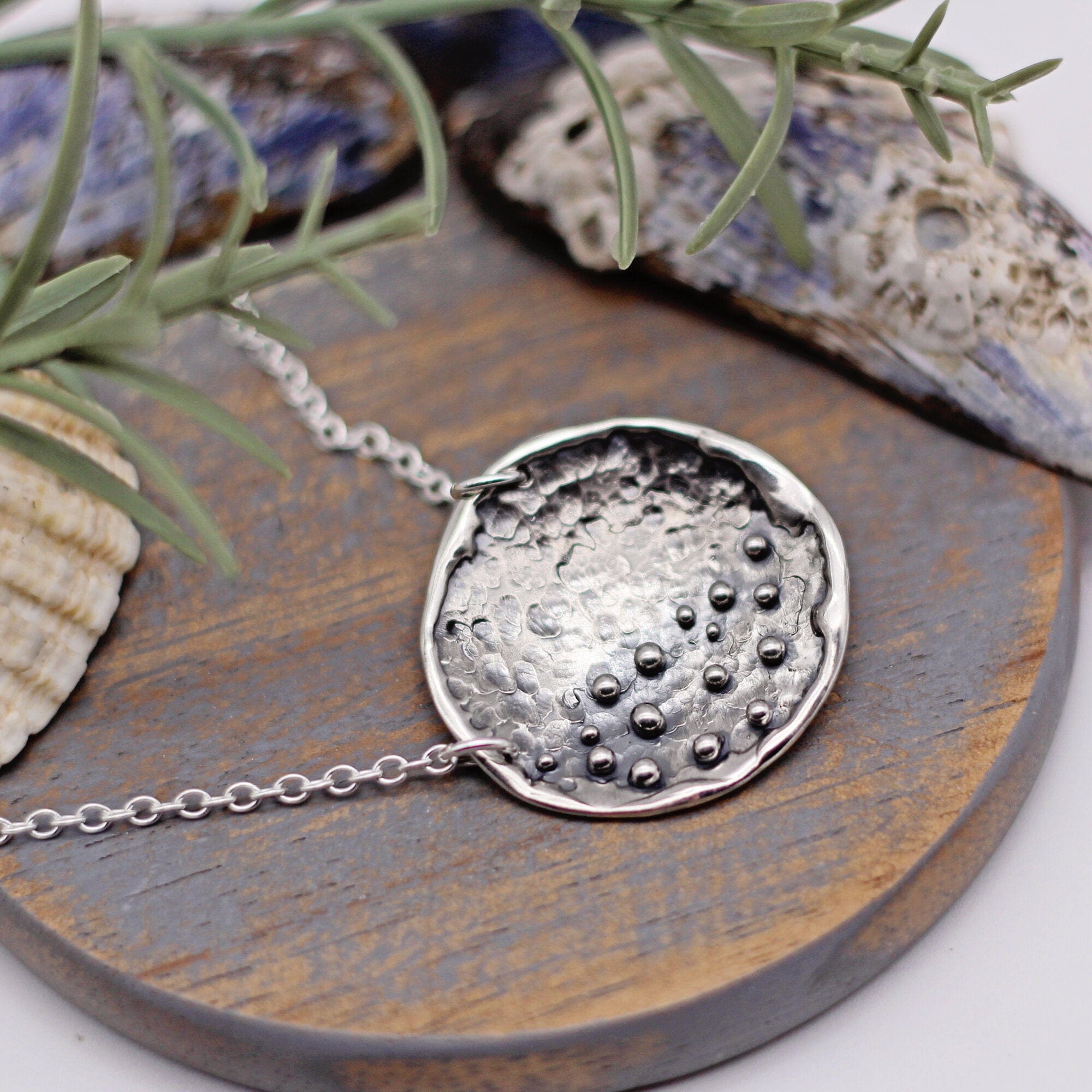 Maggie Read Jewellery Necklaces Sterling silver Low Tide Oxidised Silver Necklace