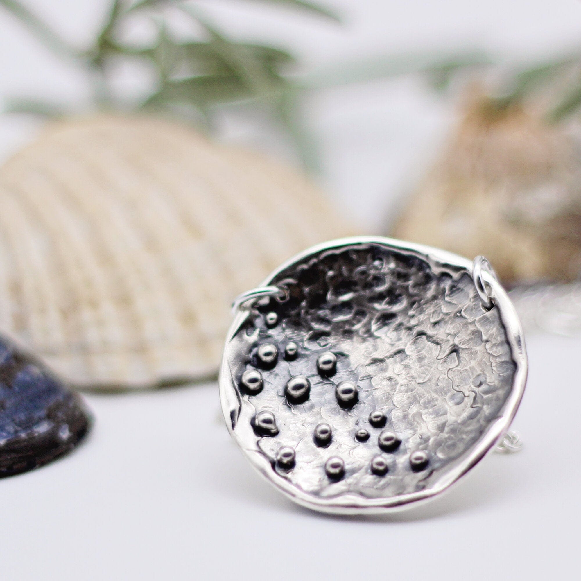 Maggie Read Jewellery Necklaces Sterling silver Low Tide Oxidised Silver Necklace