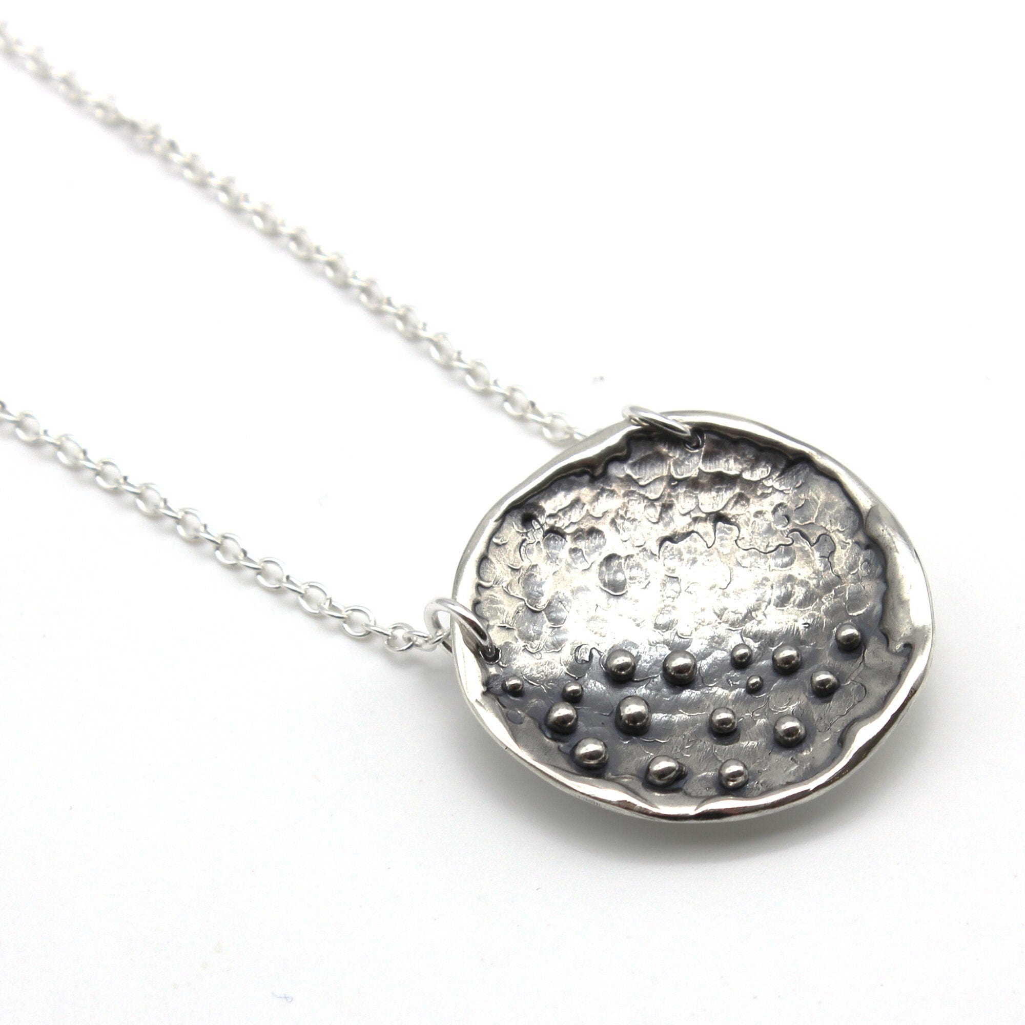 Maggie Read Jewellery Necklaces Sterling silver Low Tide Oxidised Silver Necklace