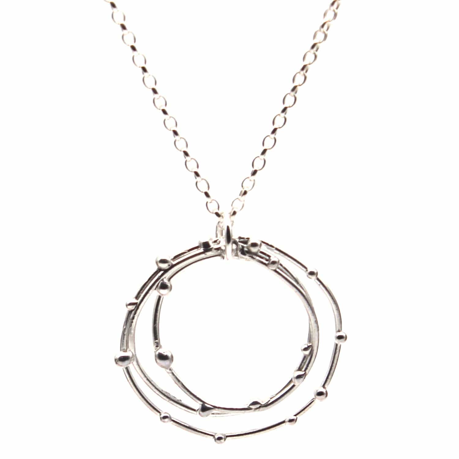 Maggie Read Jewellery Necklaces Sterling silver Orbital Silver Necklace