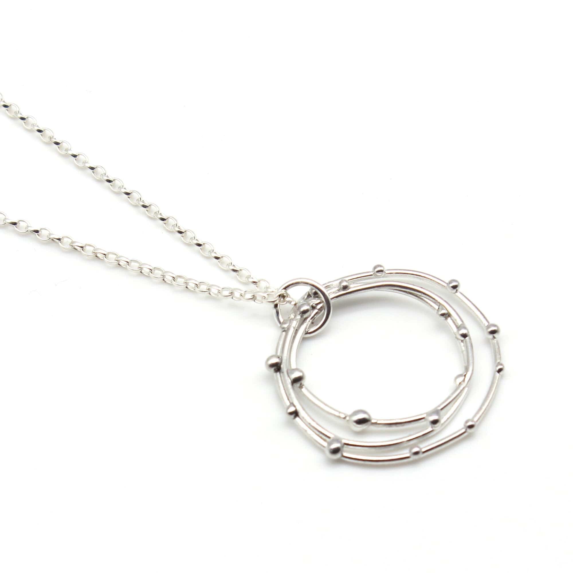 Maggie Read Jewellery Necklaces Sterling silver Orbital Silver Necklace