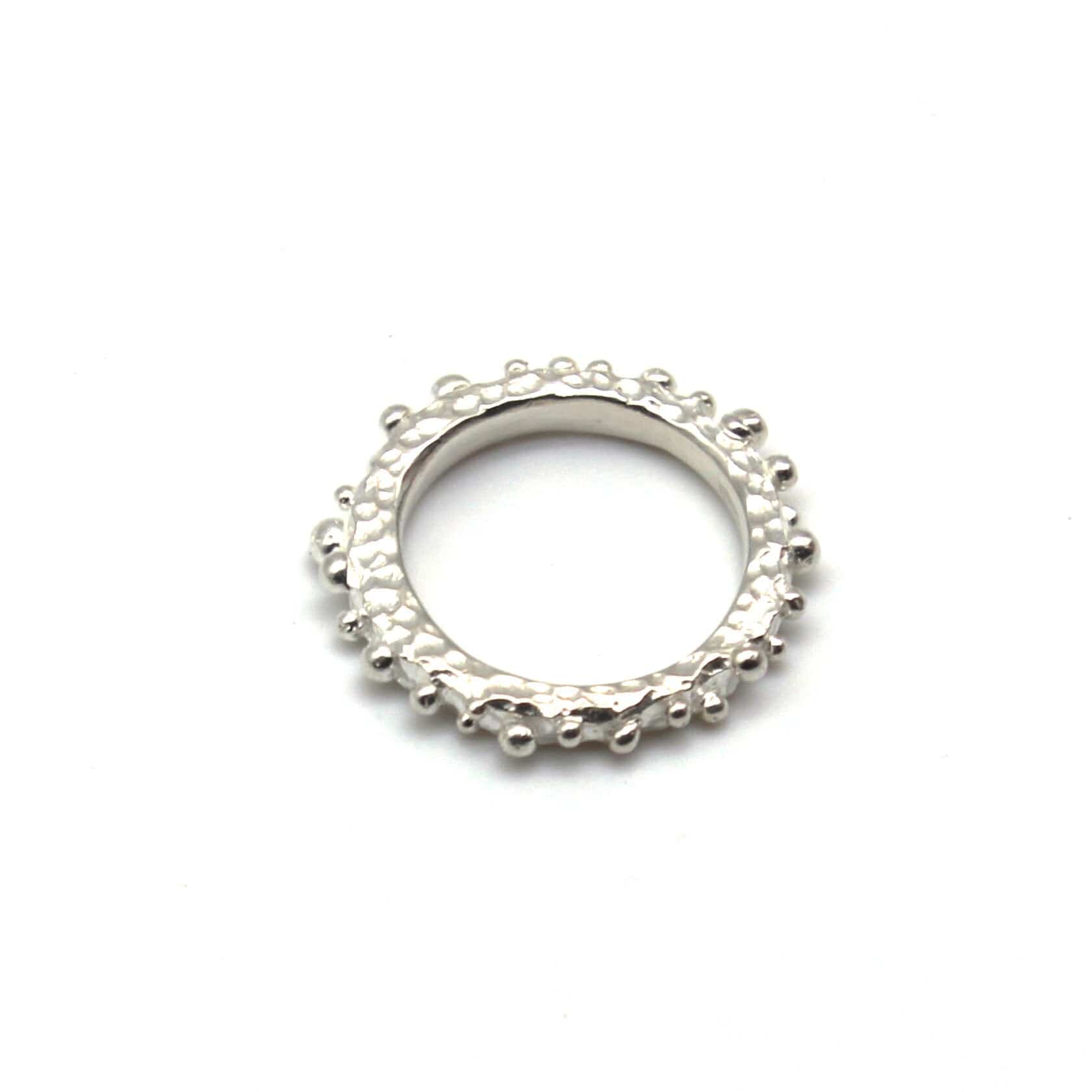 Maggie Read Jewellery Rings Orbital Silver Ring